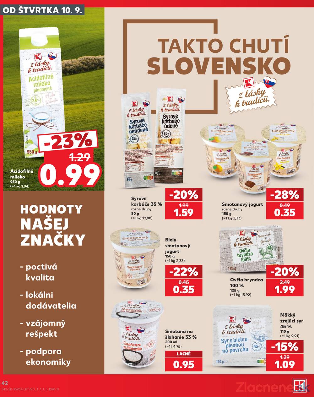 Kaufland 10.9. - 16.9. - Kaufland Prievidza