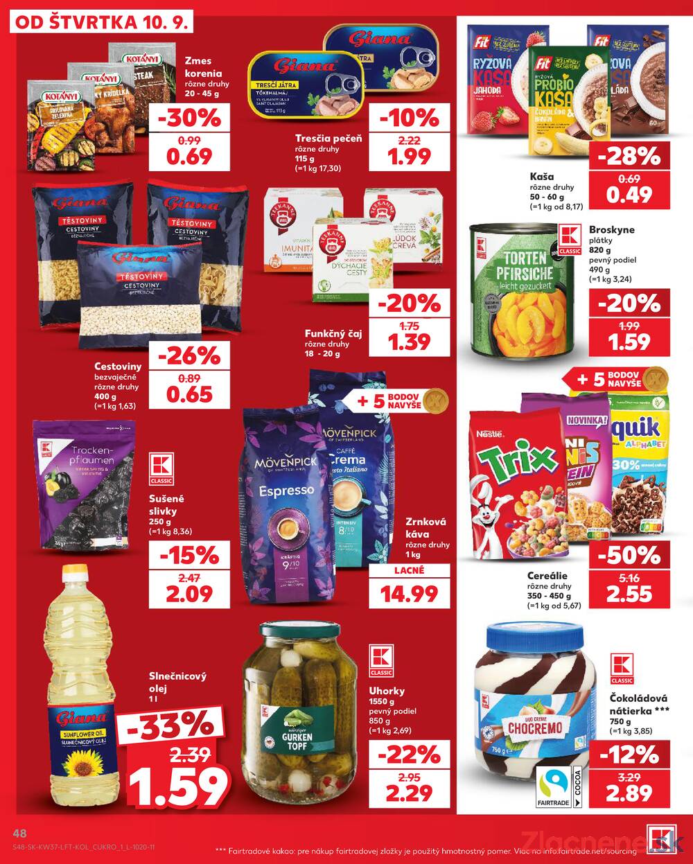 Kaufland 10.9. - 16.9. - Kaufland Prievidza