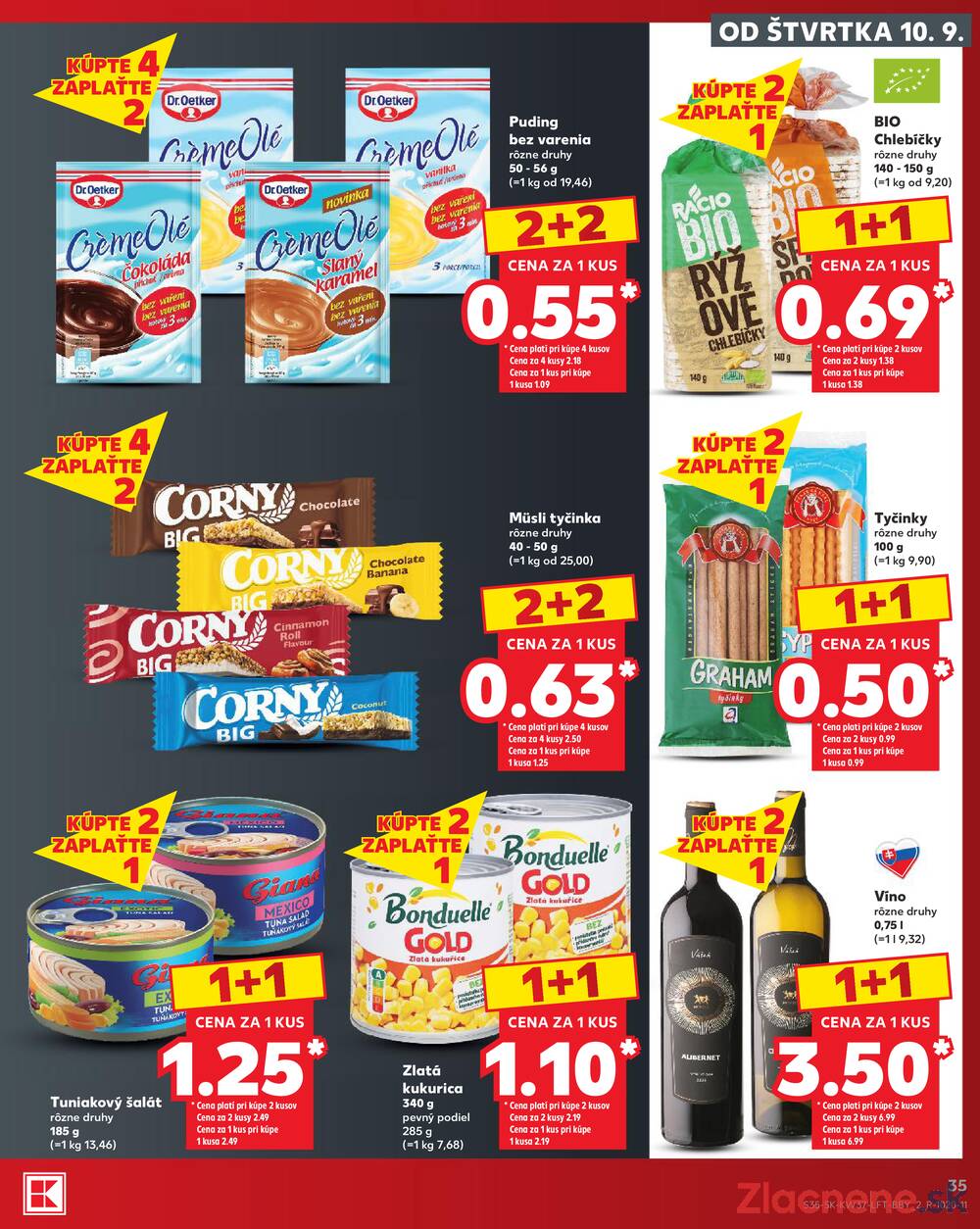Kaufland 10.9. - 16.9. - Kaufland Veľký Meder