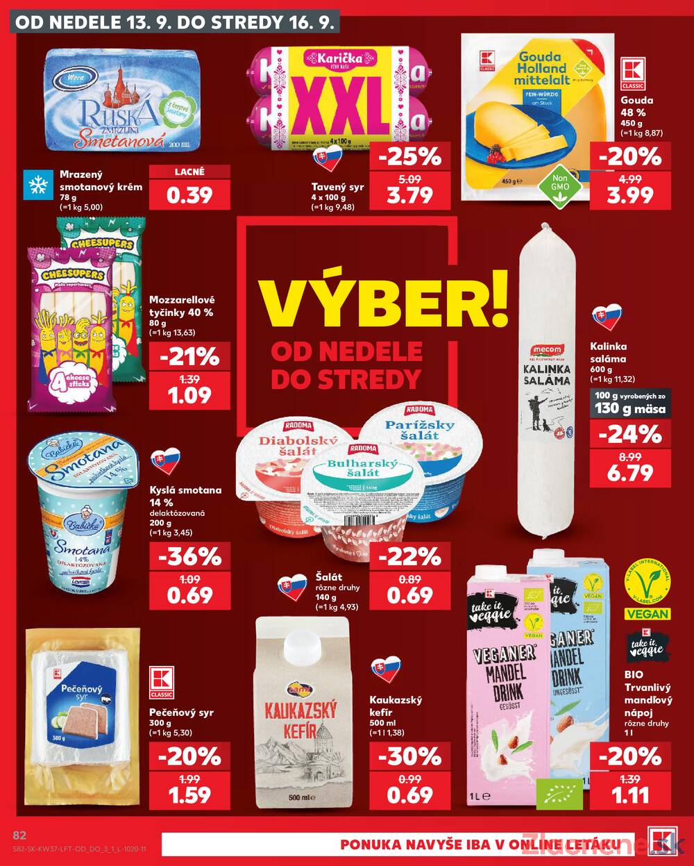 Kaufland 10.9. - 16.9. - Kaufland Veľký Meder