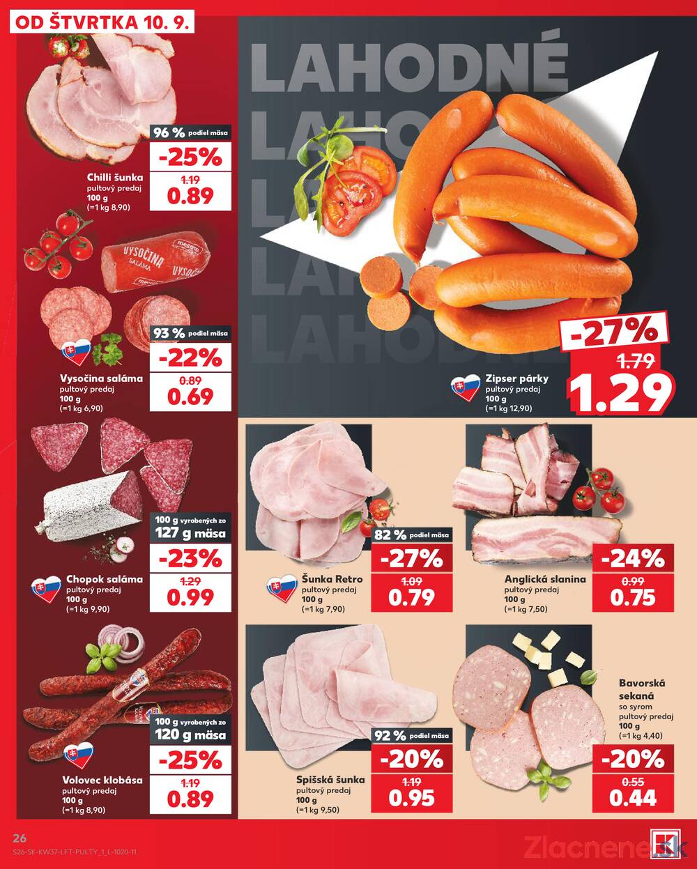 Kaufland 10.9. - 16.9. - Kaufland Bratislava - Petržalka