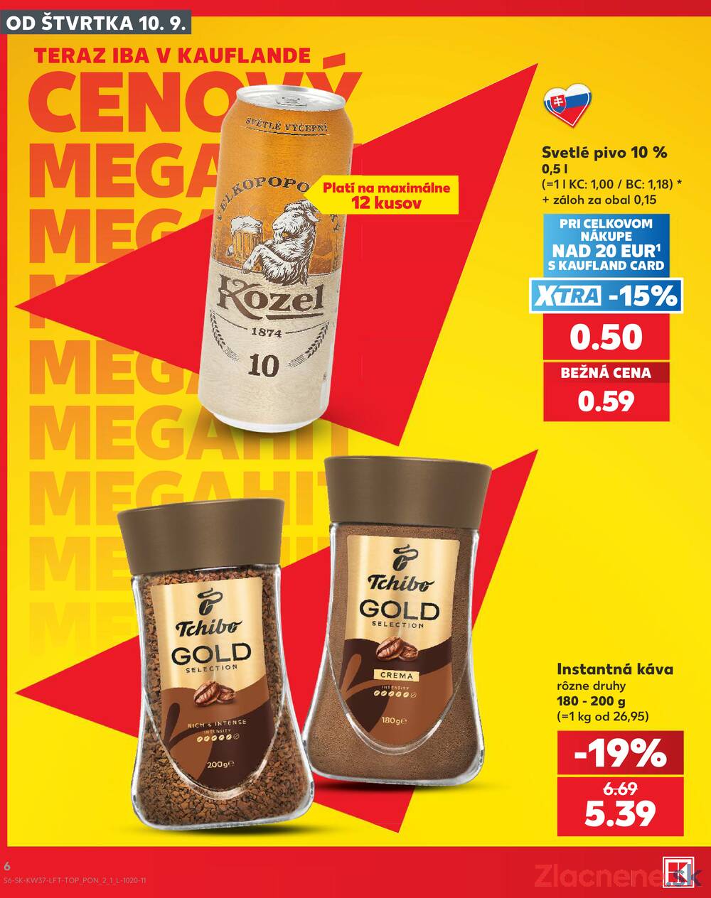 Kaufland 10.9. - 16.9. - Kaufland Nitra - Čermáň