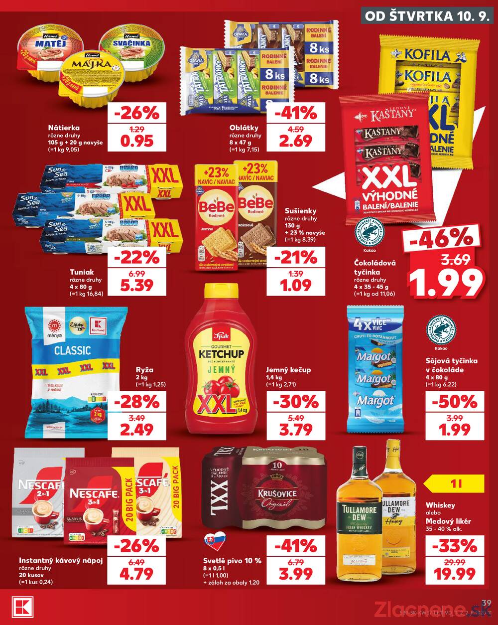 Kaufland 10.9. - 16.9. - Kaufland Nitra - Čermáň