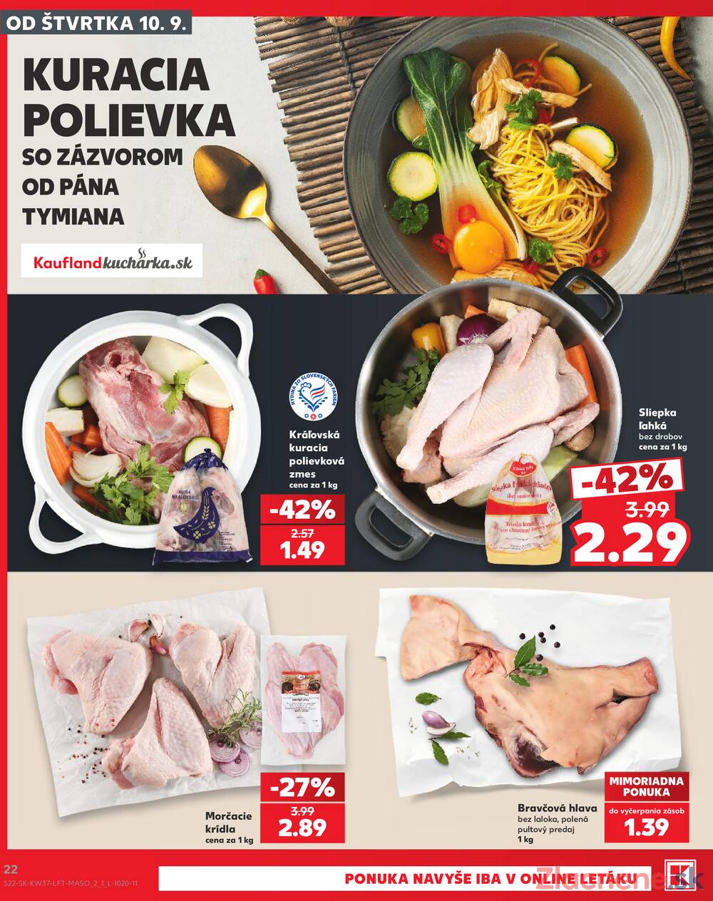 Kaufland 10.9. - 16.9. - Kaufland Trnava - Juh - Bratislavská