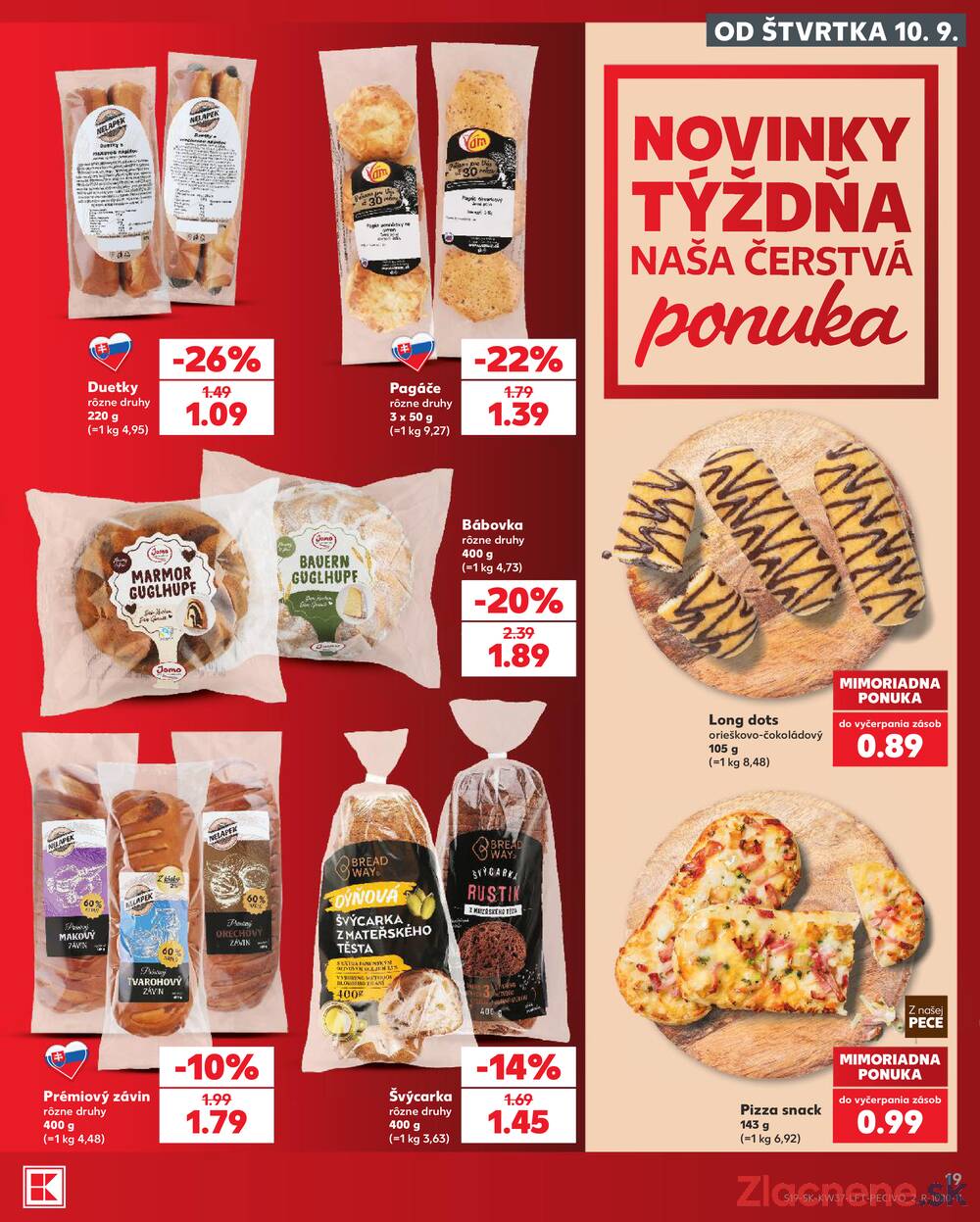 Kaufland 10.9. - 16.9. - Kaufland Liptovský Mikuláš