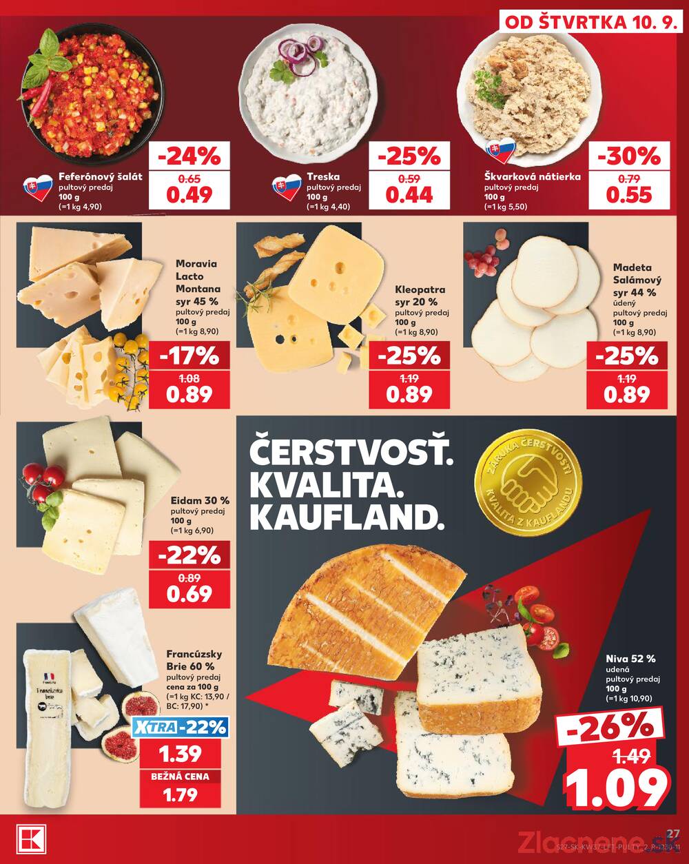 Kaufland 10.9. - 16.9. - Kaufland Liptovský Mikuláš