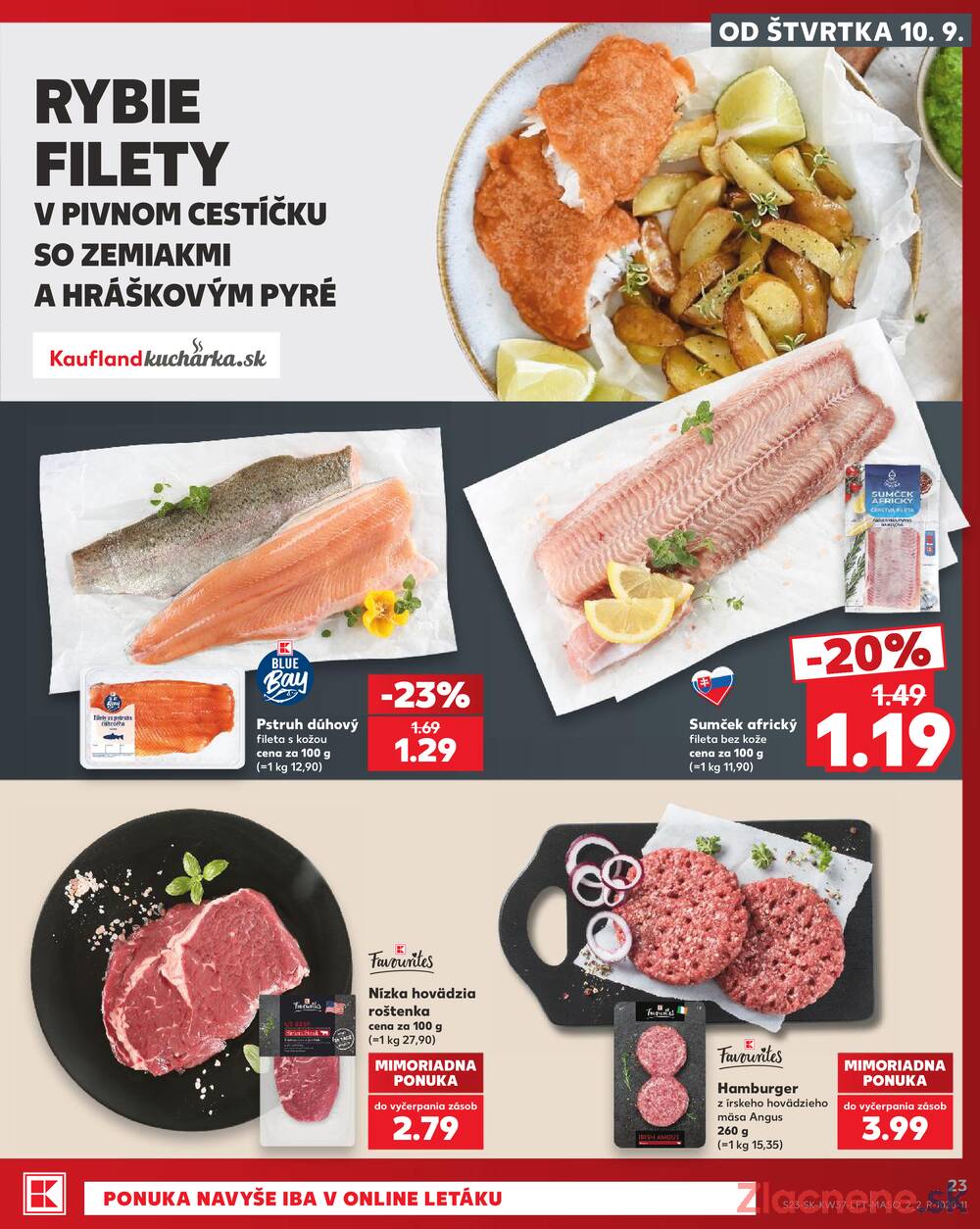 Kaufland 10.9. - 16.9. - Kaufland Martin-Podhaj
