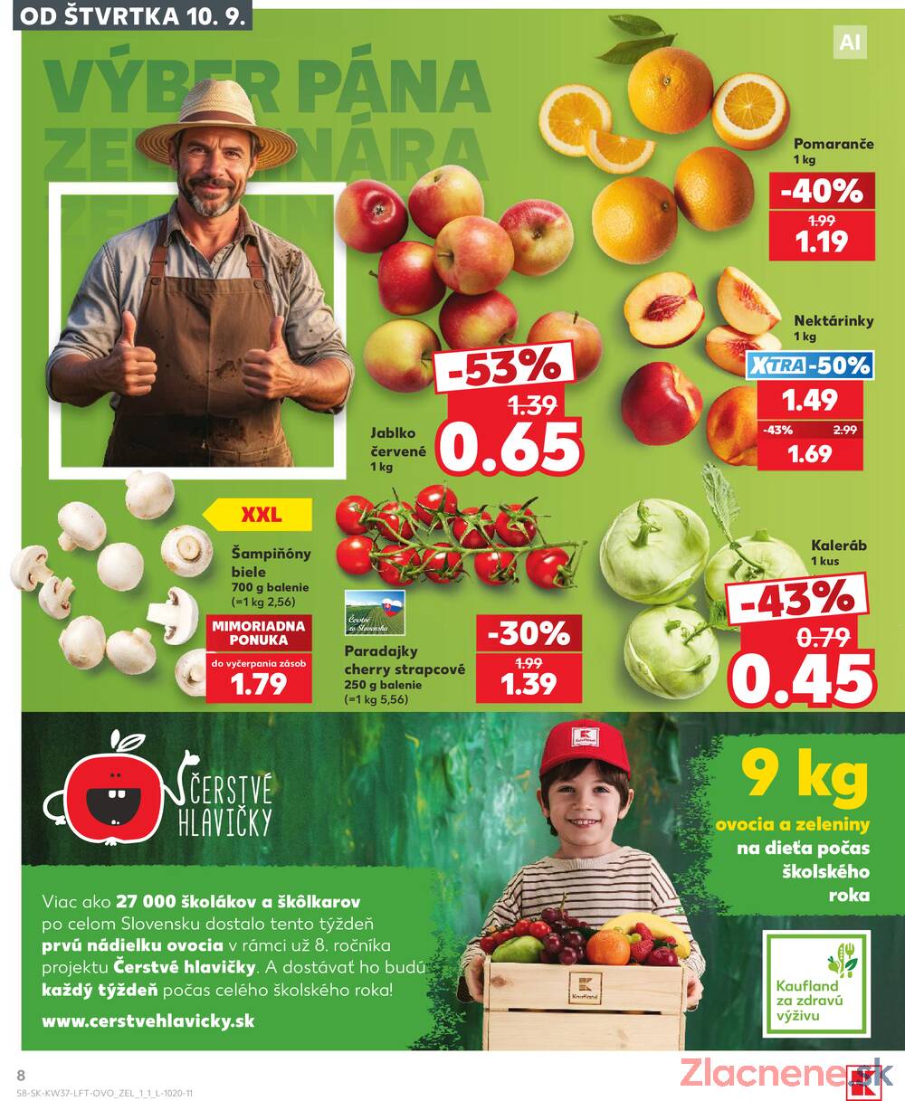 Kaufland 10.9. - 16.9. - Kaufland Košice-Pri hati