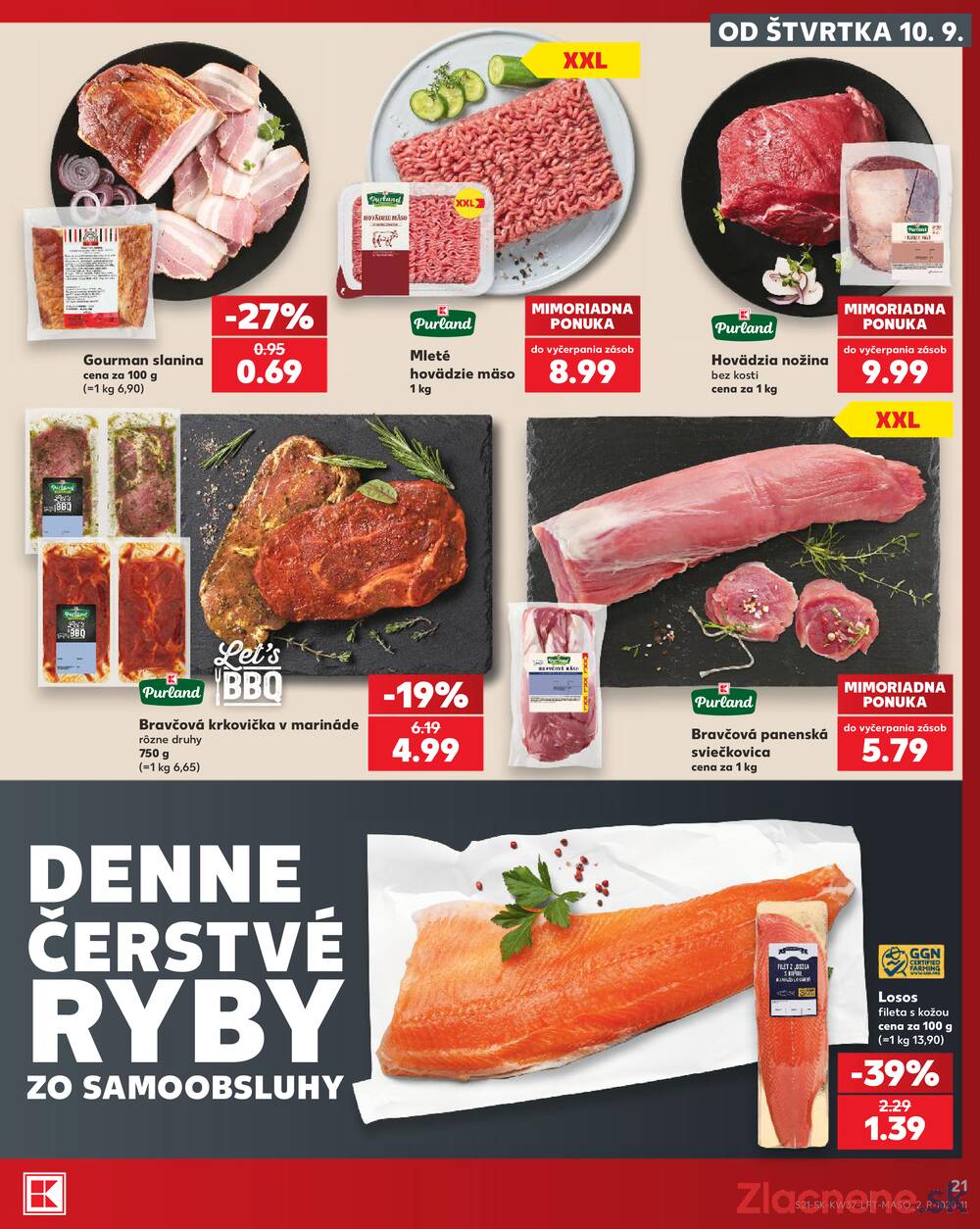 Kaufland 10.9. - 16.9. - Kaufland Košice-Pri hati