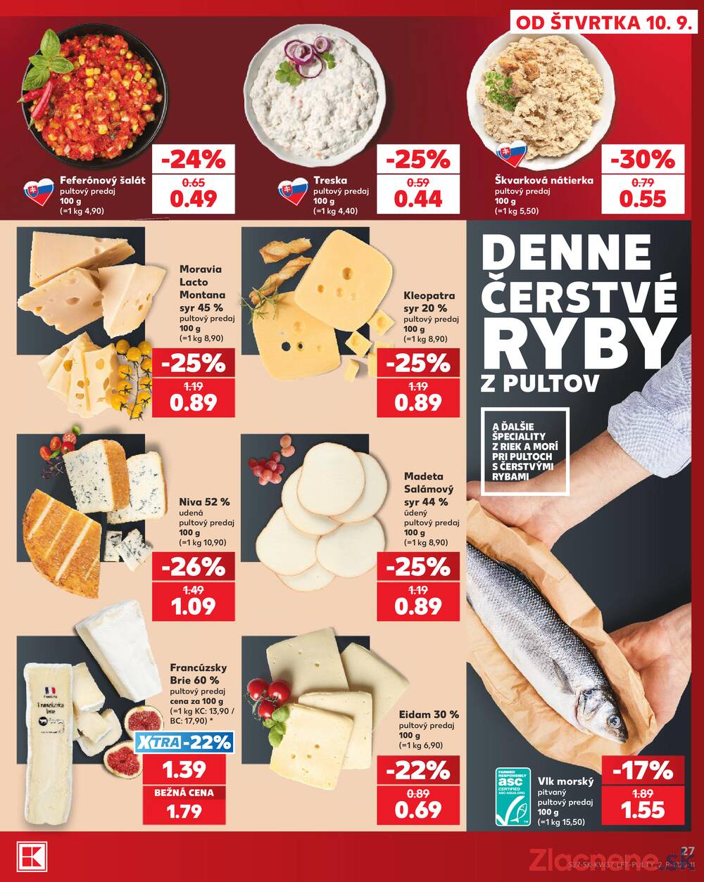 Kaufland 10.9. - 16.9. - Kaufland Košice-Pri hati