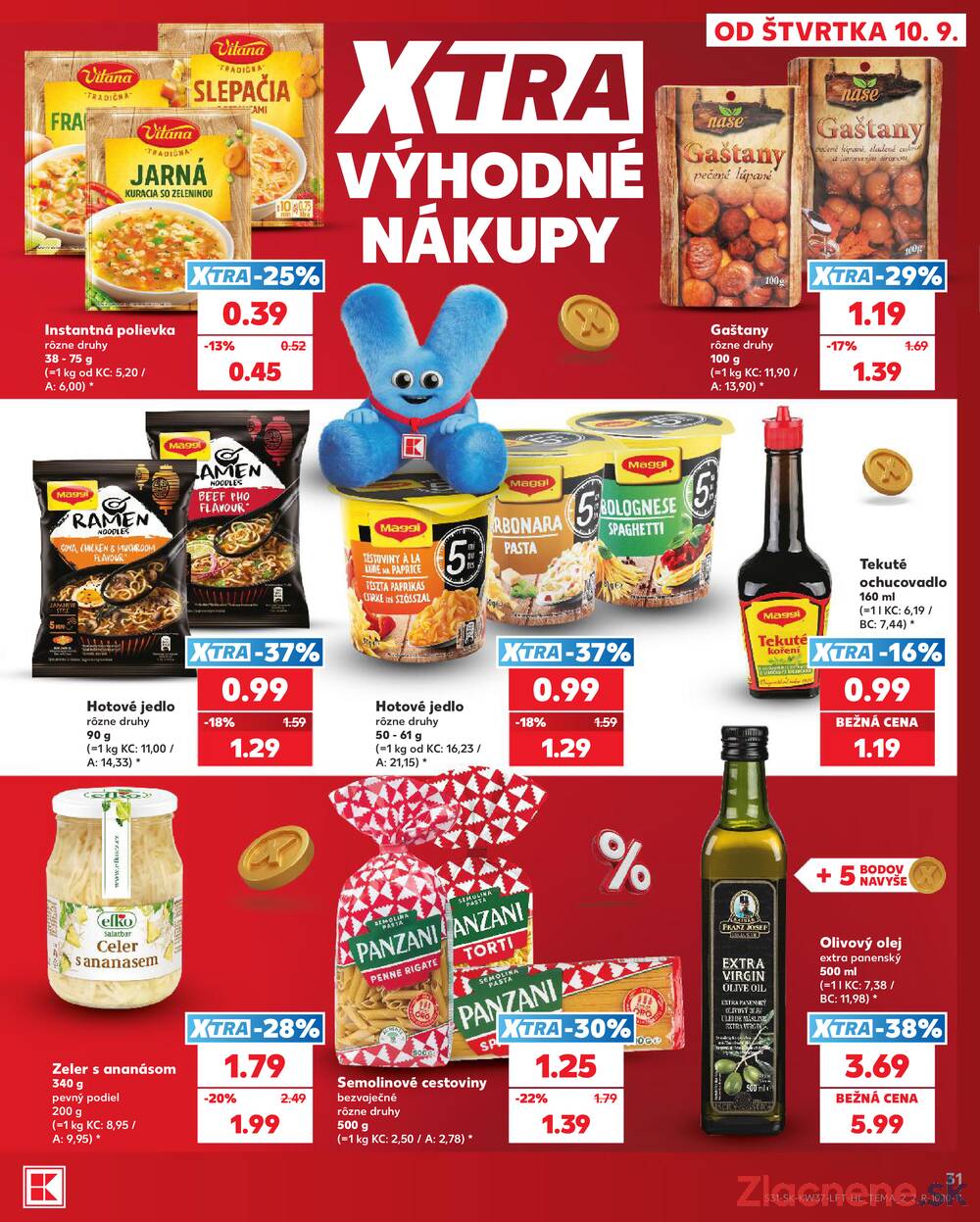Kaufland 10.9. - 16.9. - Kaufland Košice - Nad Jazerom