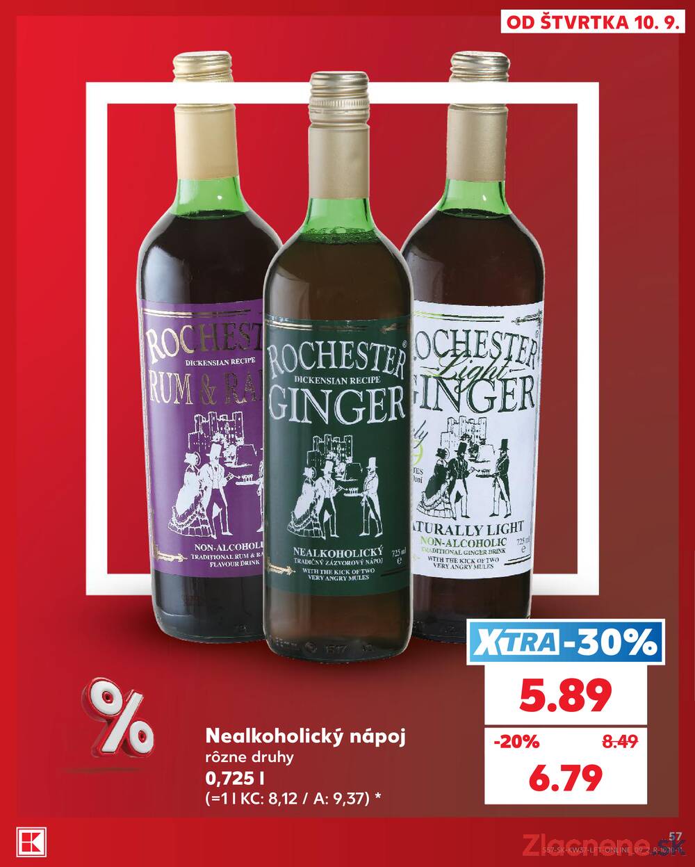 Kaufland 10.9. - 16.9. - Kaufland Košice - Nad Jazerom