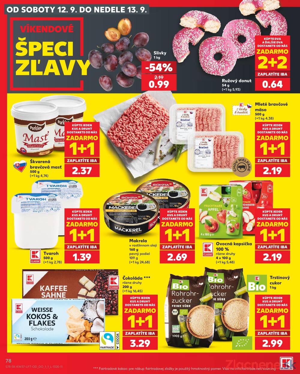 Kaufland 10.9. - 16.9. - Kaufland Košice - Nad Jazerom