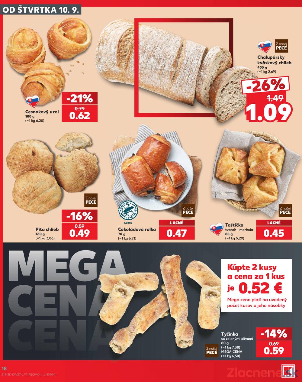 Kaufland 10.9. - 16.9. - Kaufland Skalica - Mallého