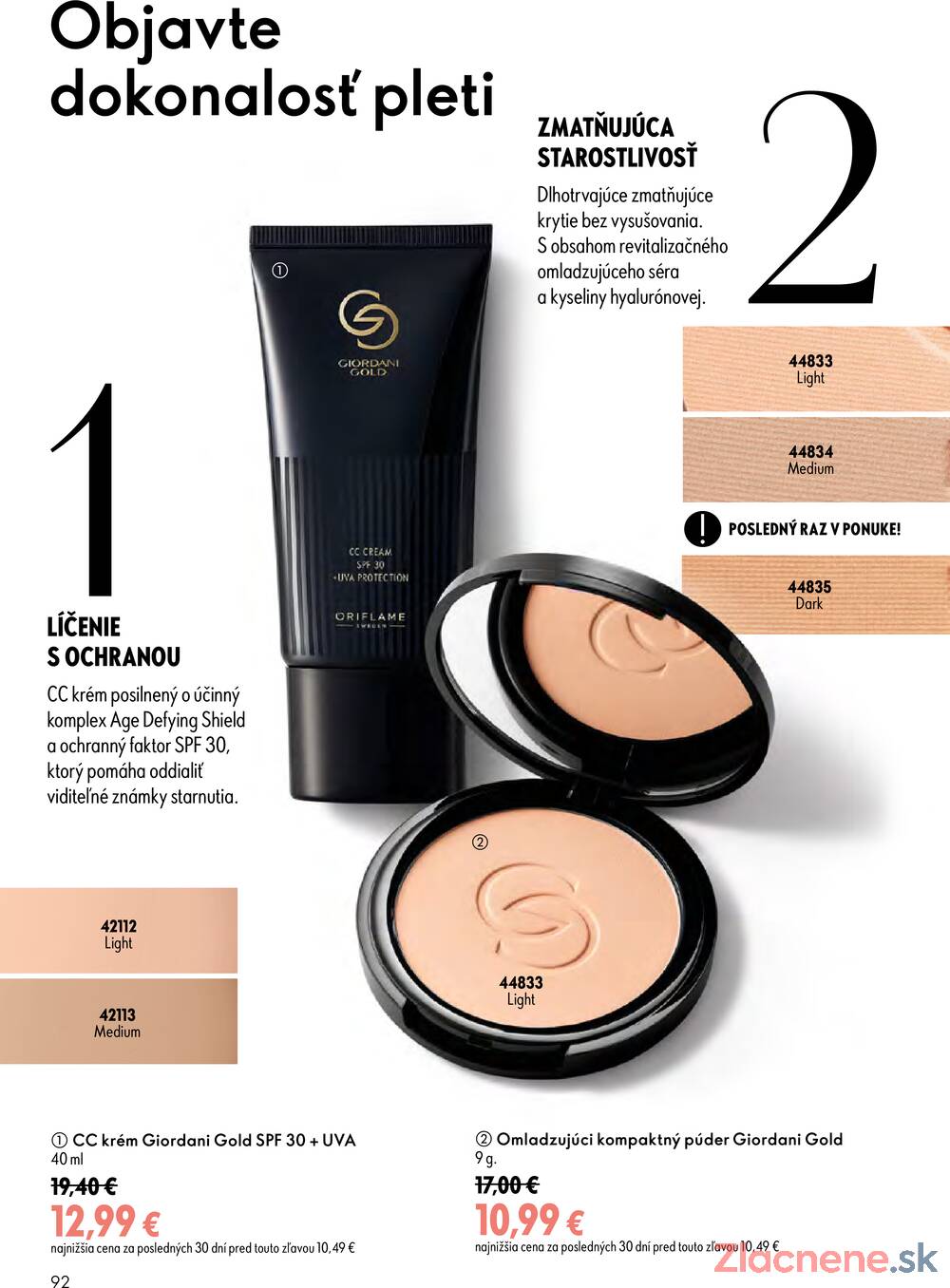 Oriflame do 29.9.