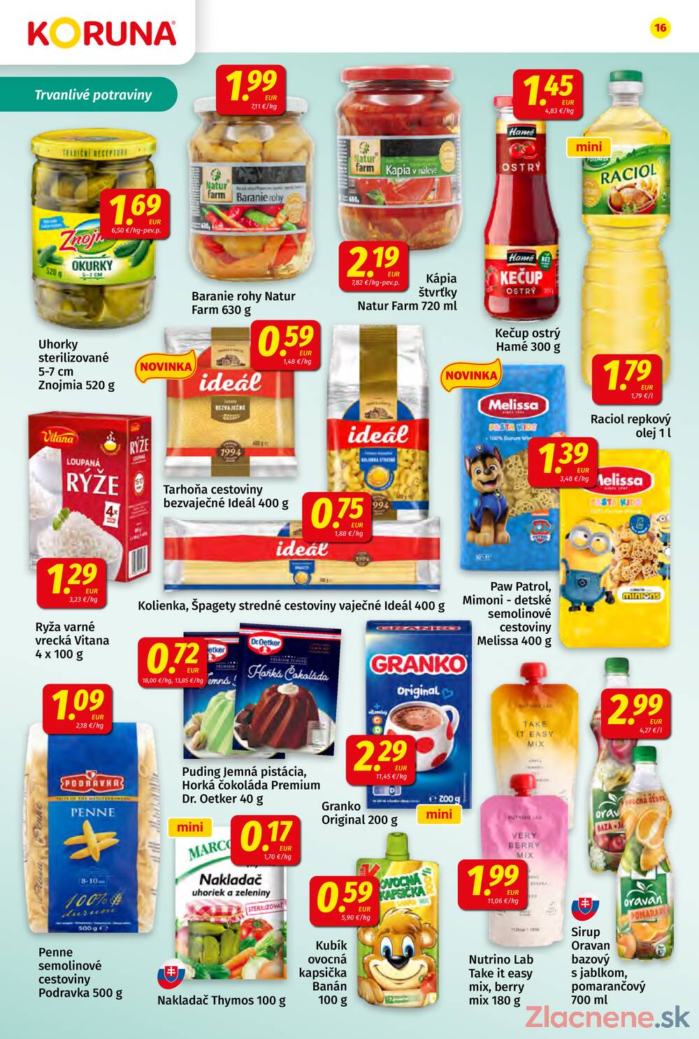 KORUNA do 23.9.