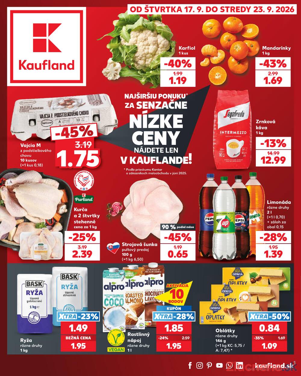 Leták Kaufland - Kaufland 17.9. - 23.9. - Kaufland Spišská Nová Ves - strana 1 Leták Kaufland - Kaufland 17.9. - 23.9. - Kaufland Spišská Nová Ves - strana 1