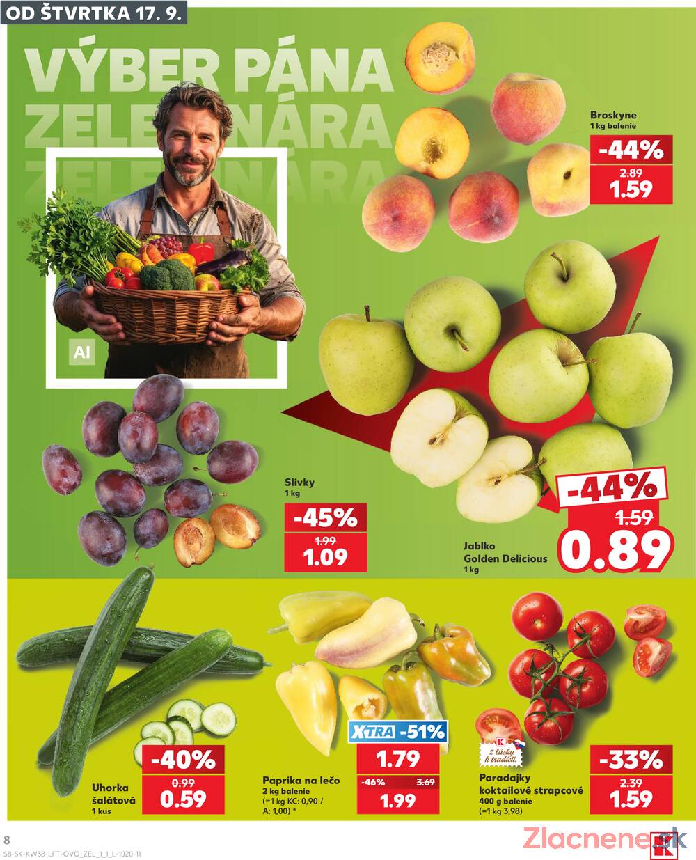 Kaufland 17.9. - 23.9. - Kaufland Spišská Nová Ves
