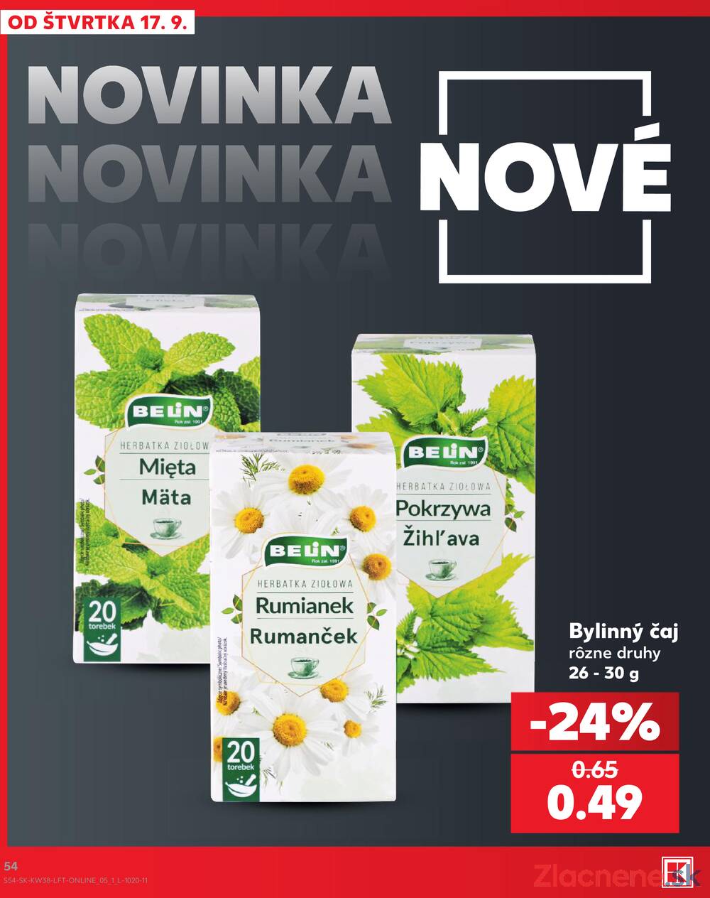Leták Kaufland - Kaufland 17.9. - 23.9. - Kaufland Humenné - strana 54 Leták Kaufland - Kaufland 17.9. - 23.9. - Kaufland Humenné - strana 54