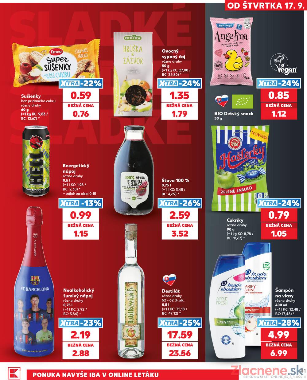 Kaufland 17.9. - 23.9. - Kaufland Púchov