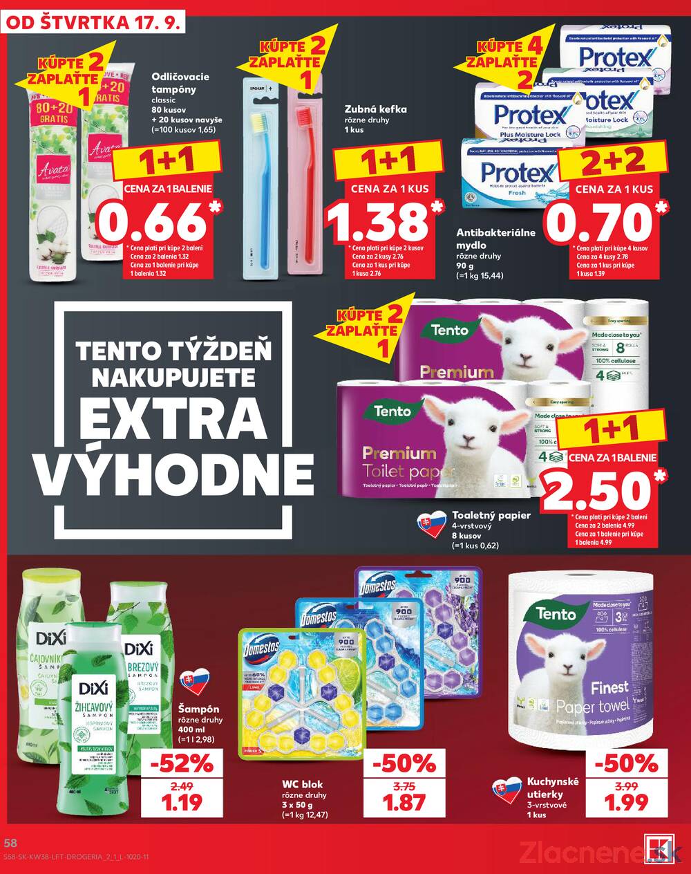 Kaufland 17.9. - 23.9. - Kaufland Púchov