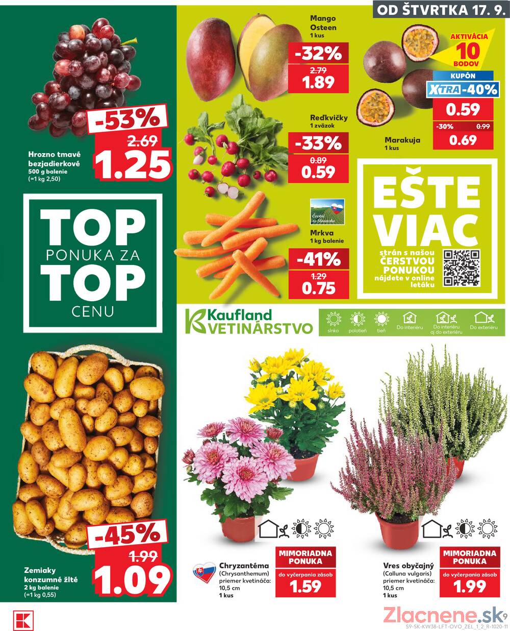 Kaufland 17.9. - 23.9. - Kaufland Rožňava