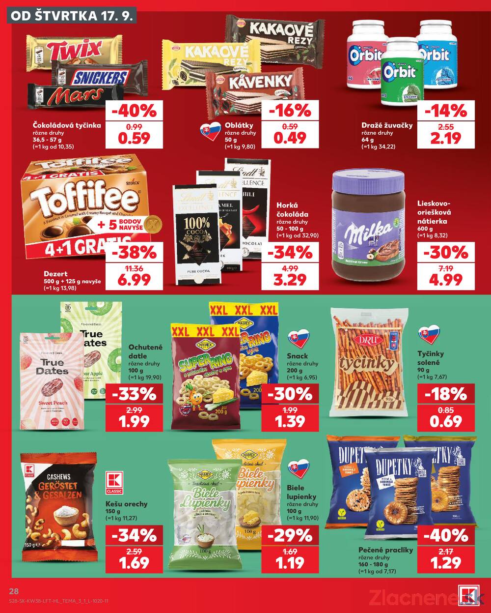 Kaufland 17.9. - 23.9. - Kaufland Rožňava