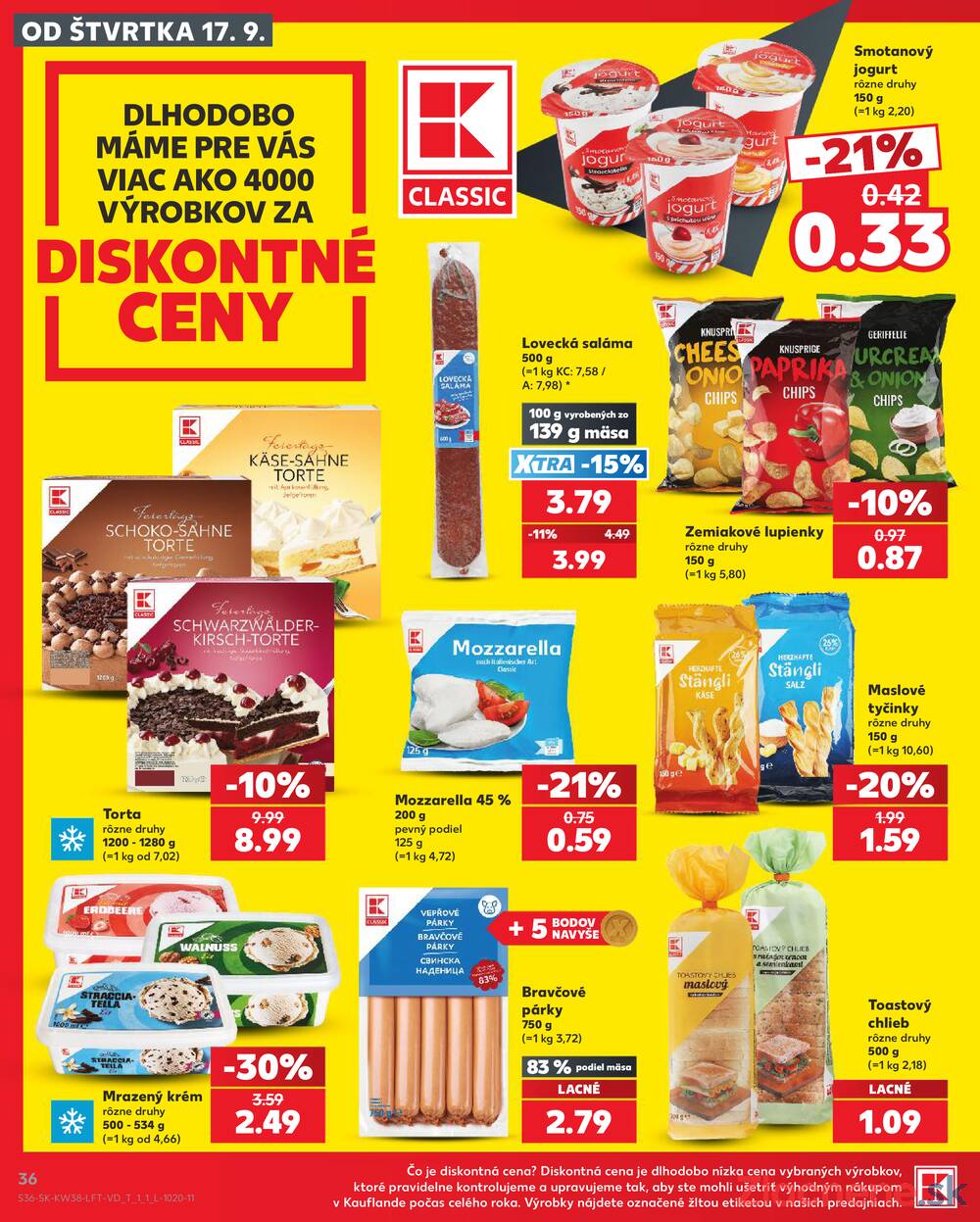 Kaufland 17.9. - 23.9. - Kaufland Rožňava