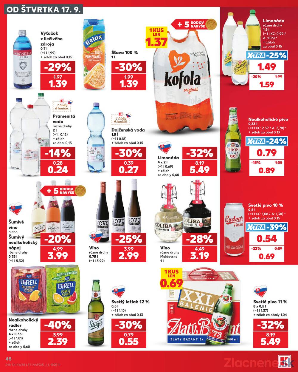 Kaufland 17.9. - 23.9. - Kaufland Rožňava