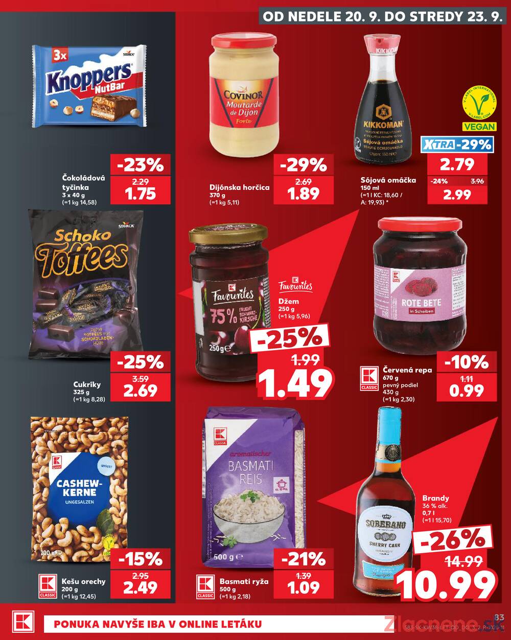 Kaufland 17.9. - 23.9. - Kaufland Rožňava
