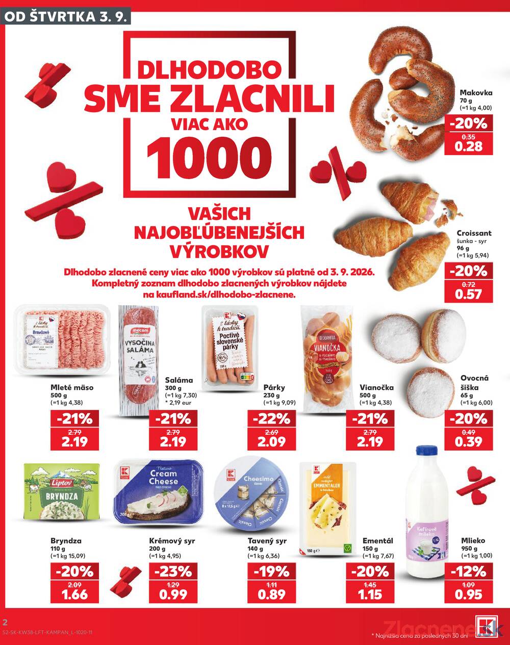 Leták Kaufland - Kaufland 17.9. - 23.9. - Kaufland Svidník - strana 2