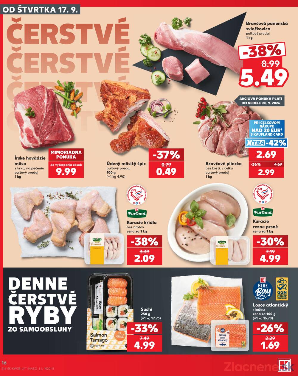 Kaufland 17.9. - 23.9. - Kaufland Michalovce (Humenská cesta)