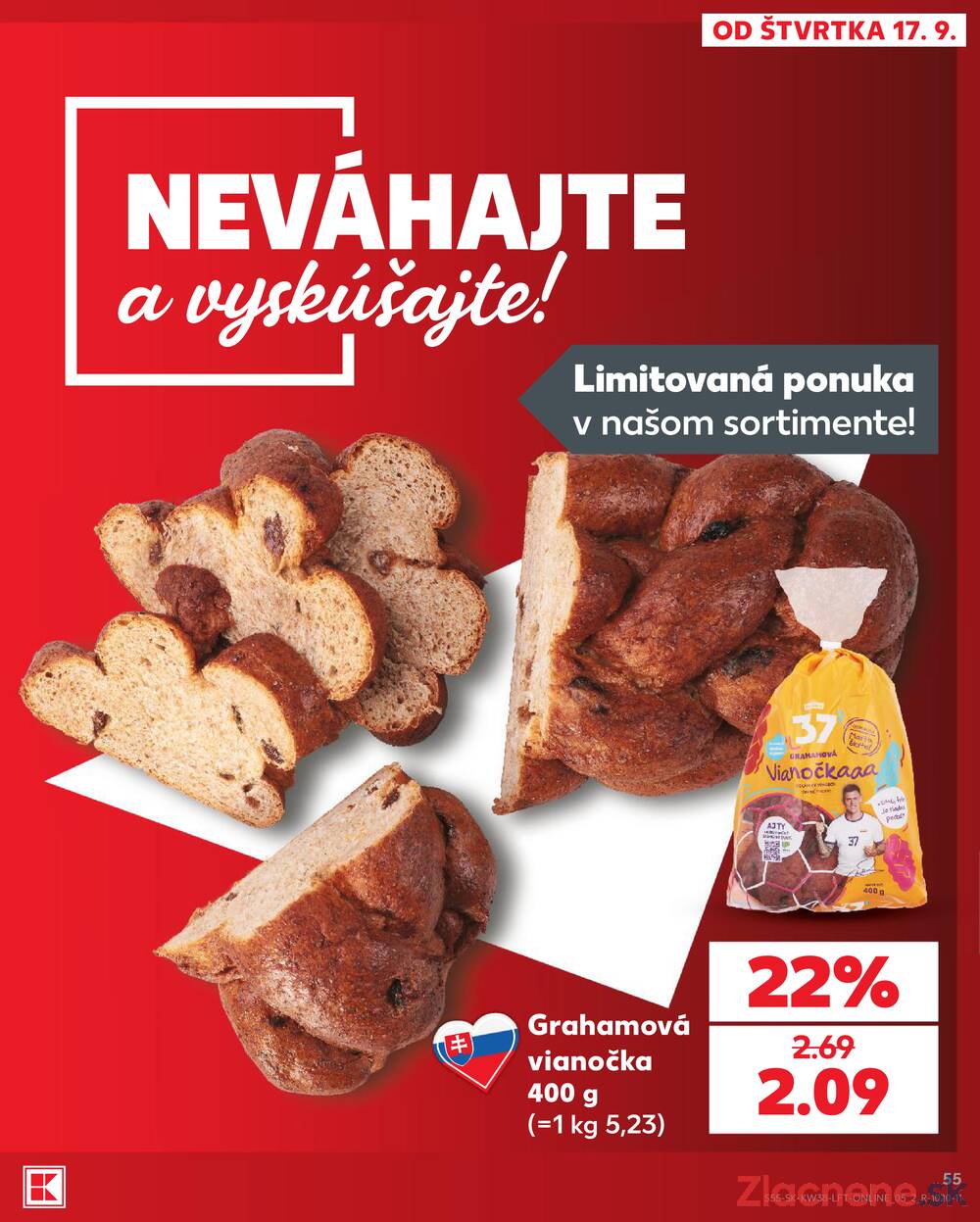 Kaufland 17.9. - 23.9. - Kaufland Michalovce (Humenská cesta)