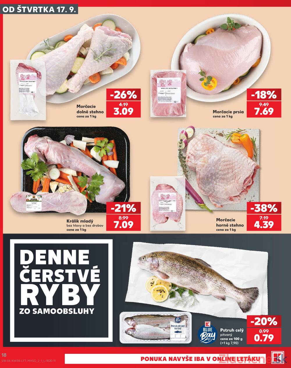 Kaufland 17.9. - 23.9. - Kaufland Trnava - Nová ul.