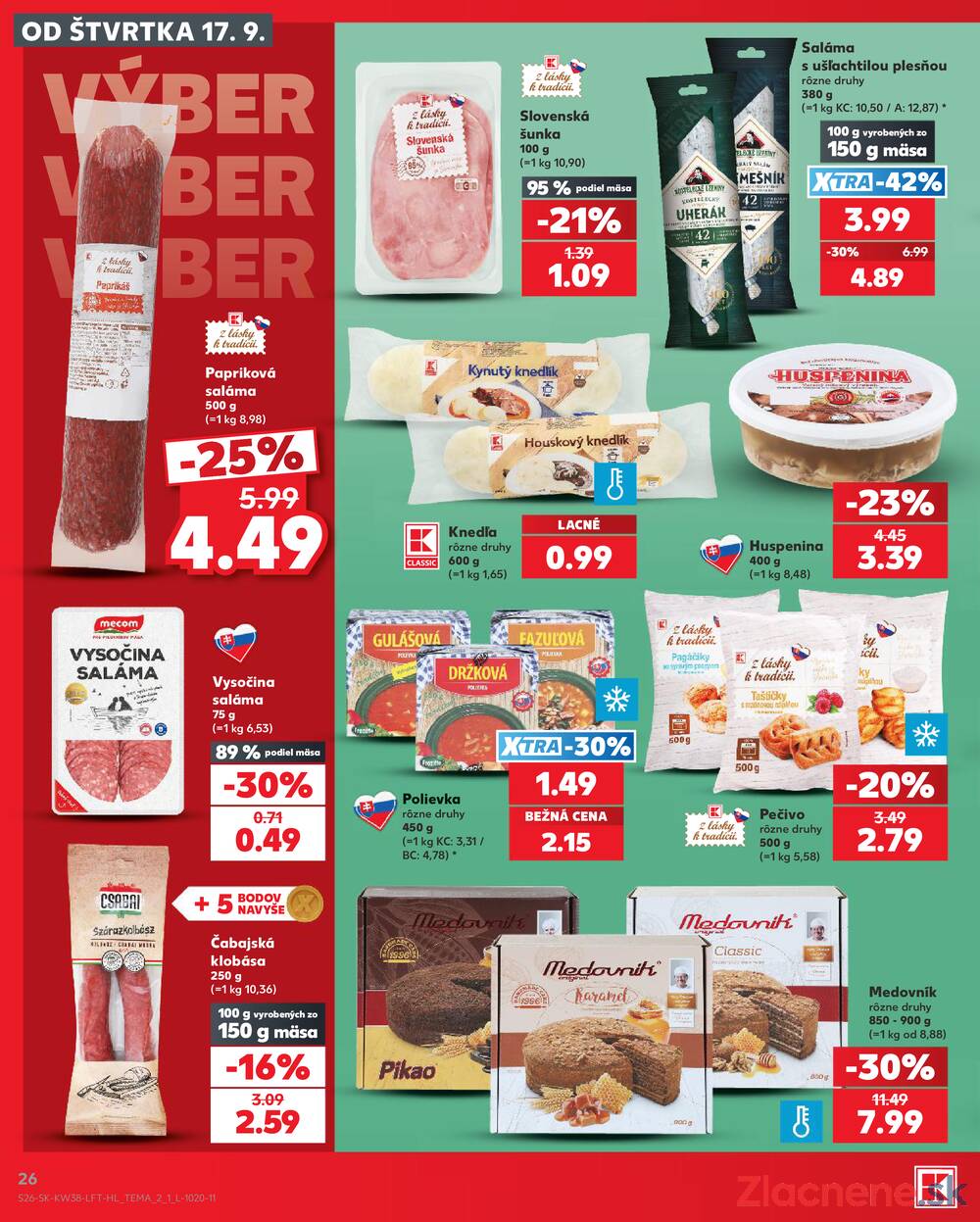 Kaufland 17.9. - 23.9. - Kaufland Košice-Pri hati