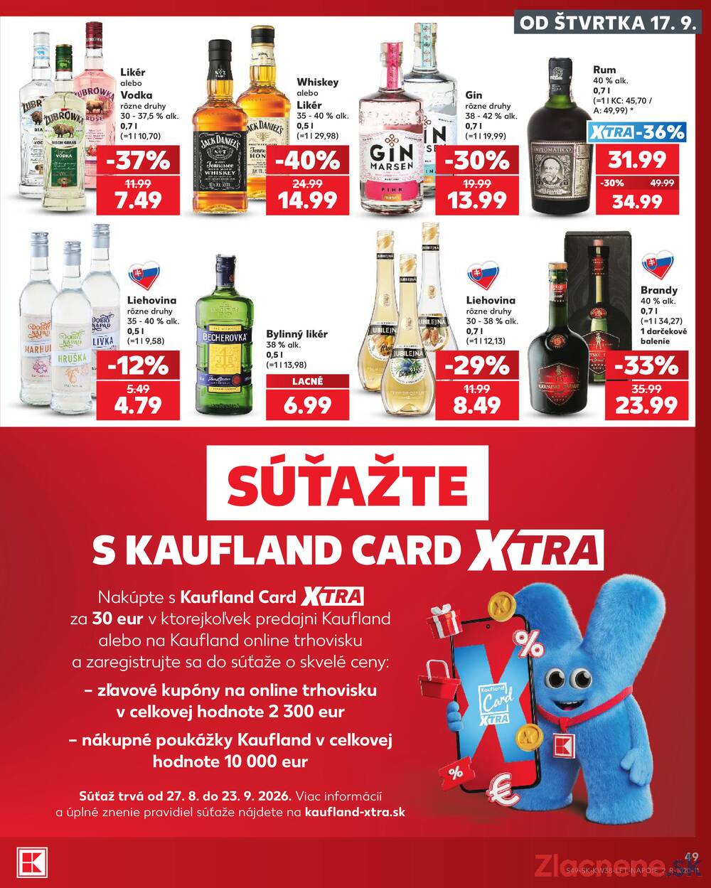 Kaufland 17.9. - 23.9. - Kaufland Košice - Nad Jazerom