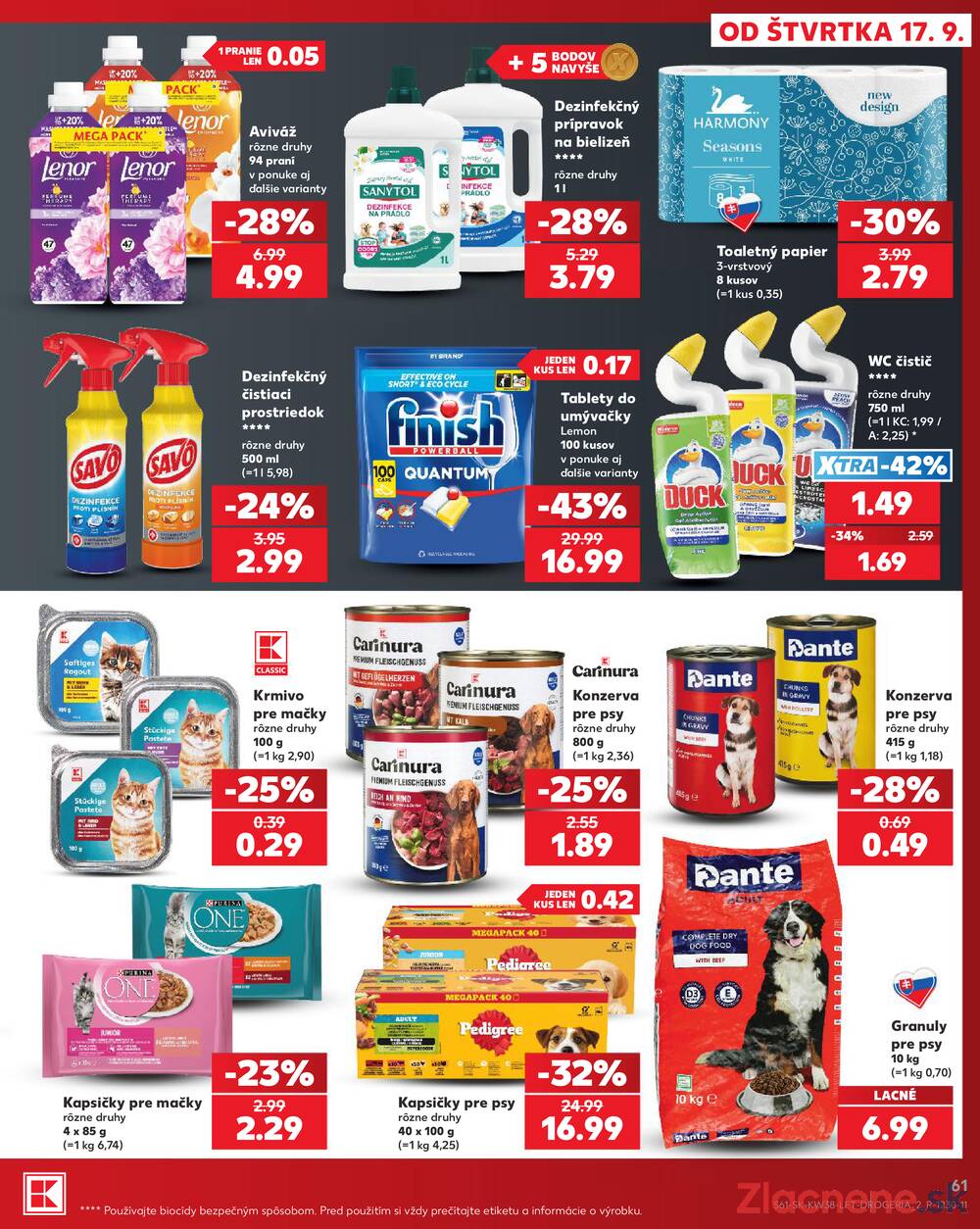 Kaufland 17.9. - 23.9. - Kaufland Považská Bystrica - Centrum