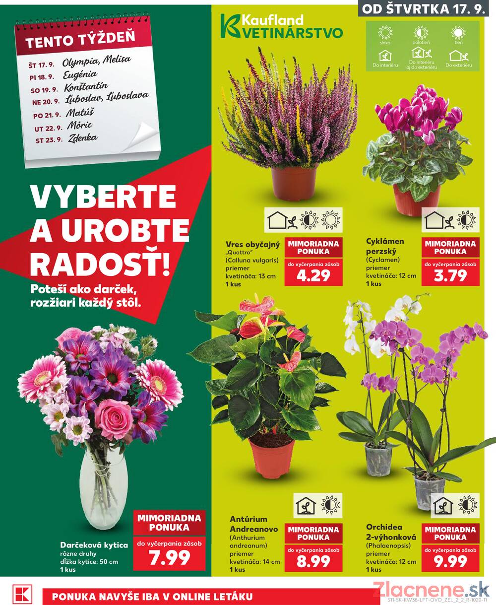 Kaufland 17.9. - 23.9. - Kaufland Žilina