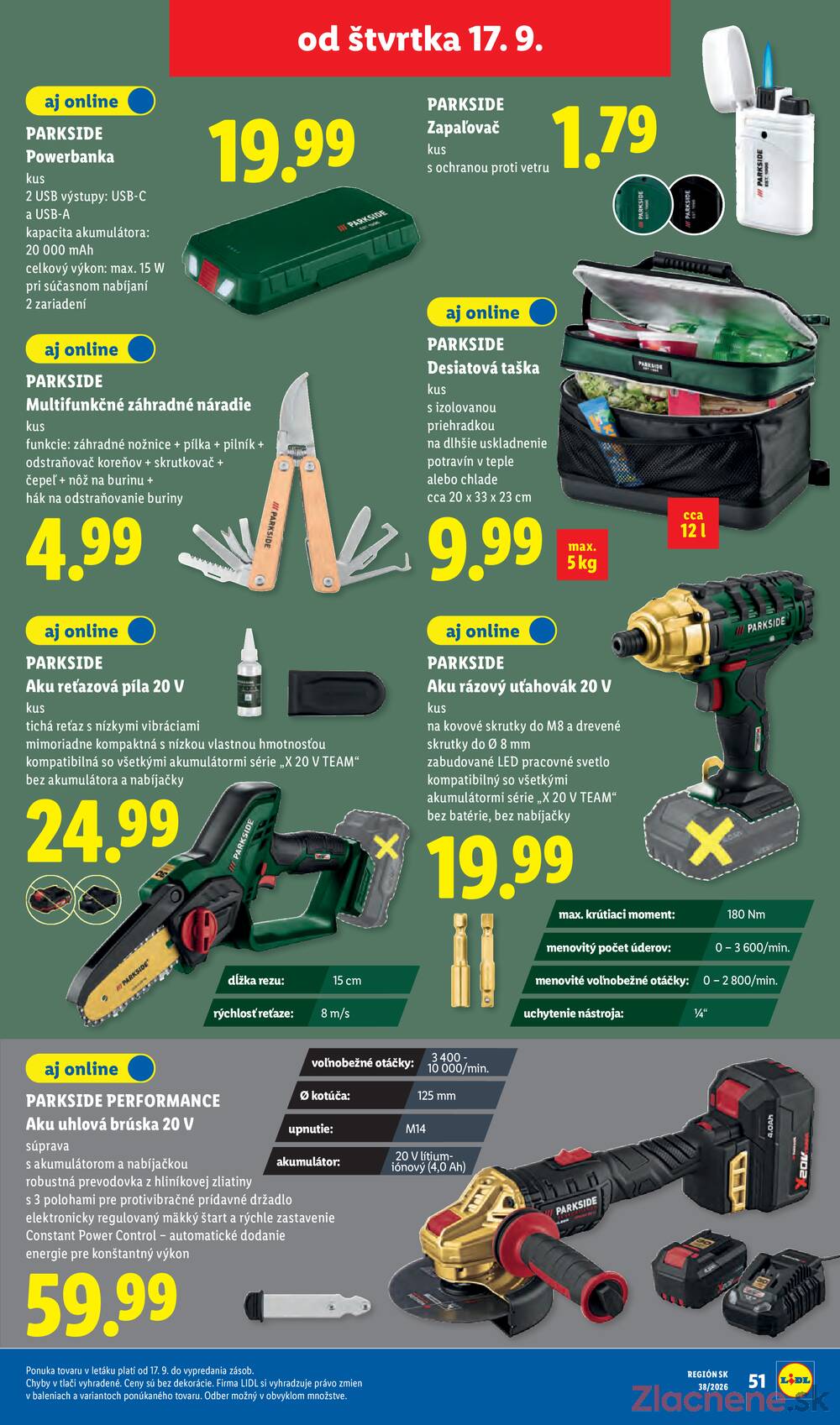 Leták Lidl - Lidl do 20.9. - strana 93 Leták Lidl - Lidl do 20.9. - strana 93