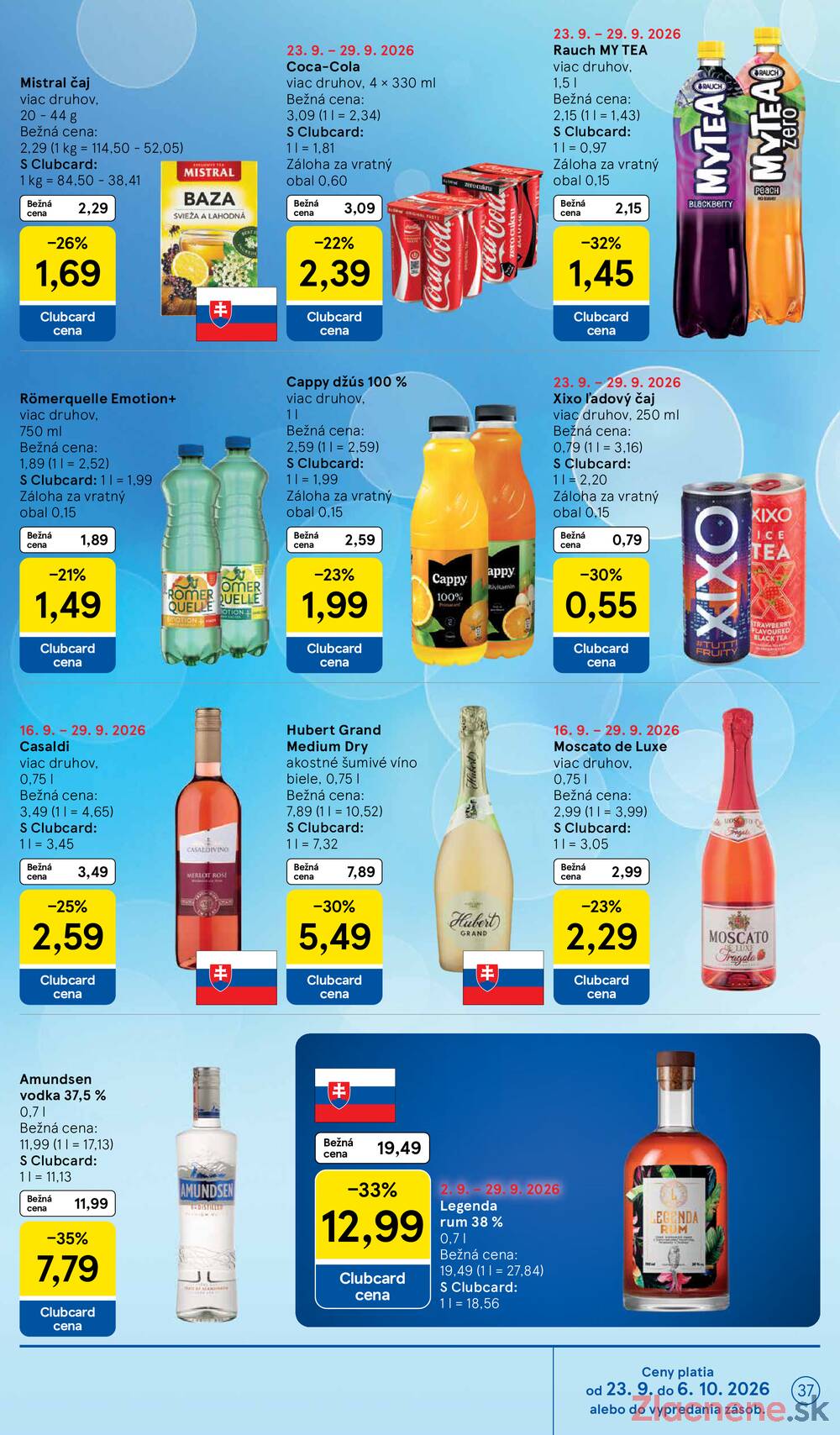 Tesco hypermarkety 23.9. - 29.9.