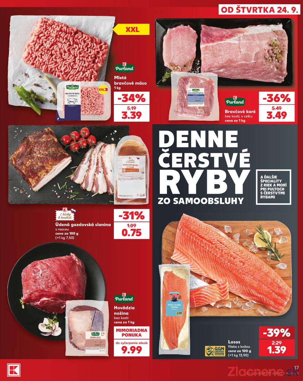 Kaufland 24.9. - 30.9. - Kaufland Brezno
