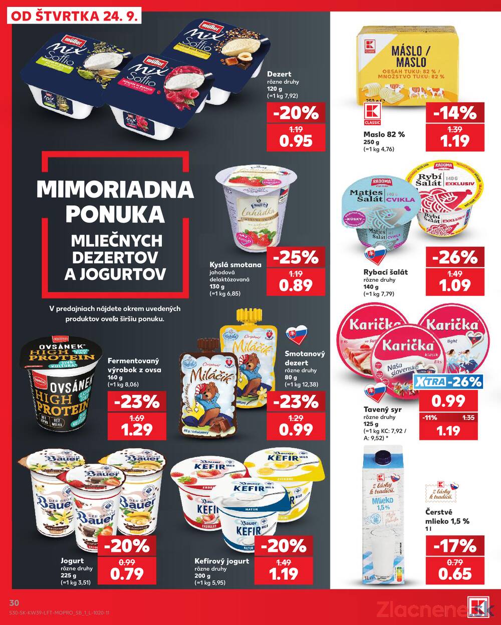 Kaufland 24.9. - 30.9. - Kaufland Brezno