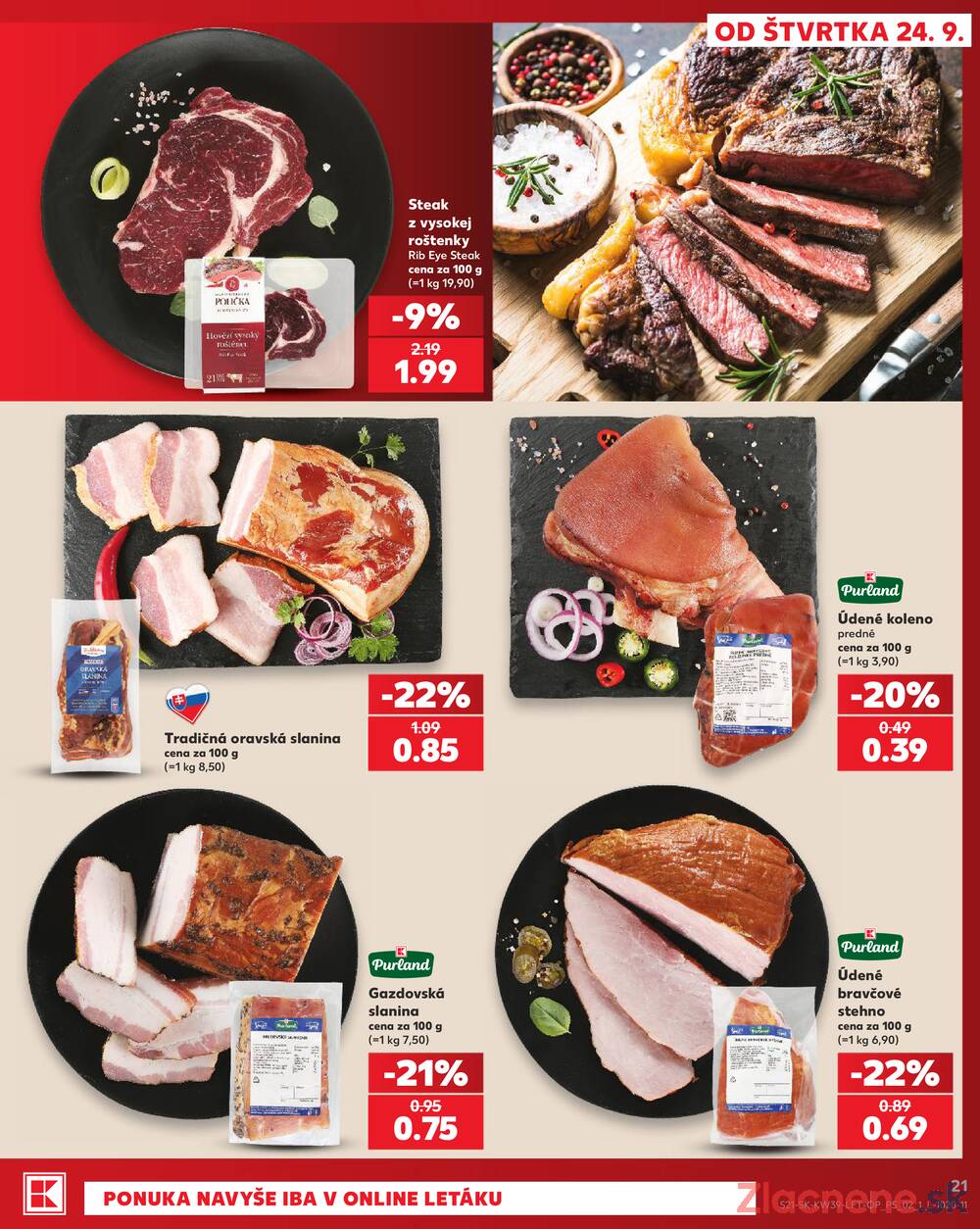 Kaufland 24.9. - 30.9. - Kaufland Púchov