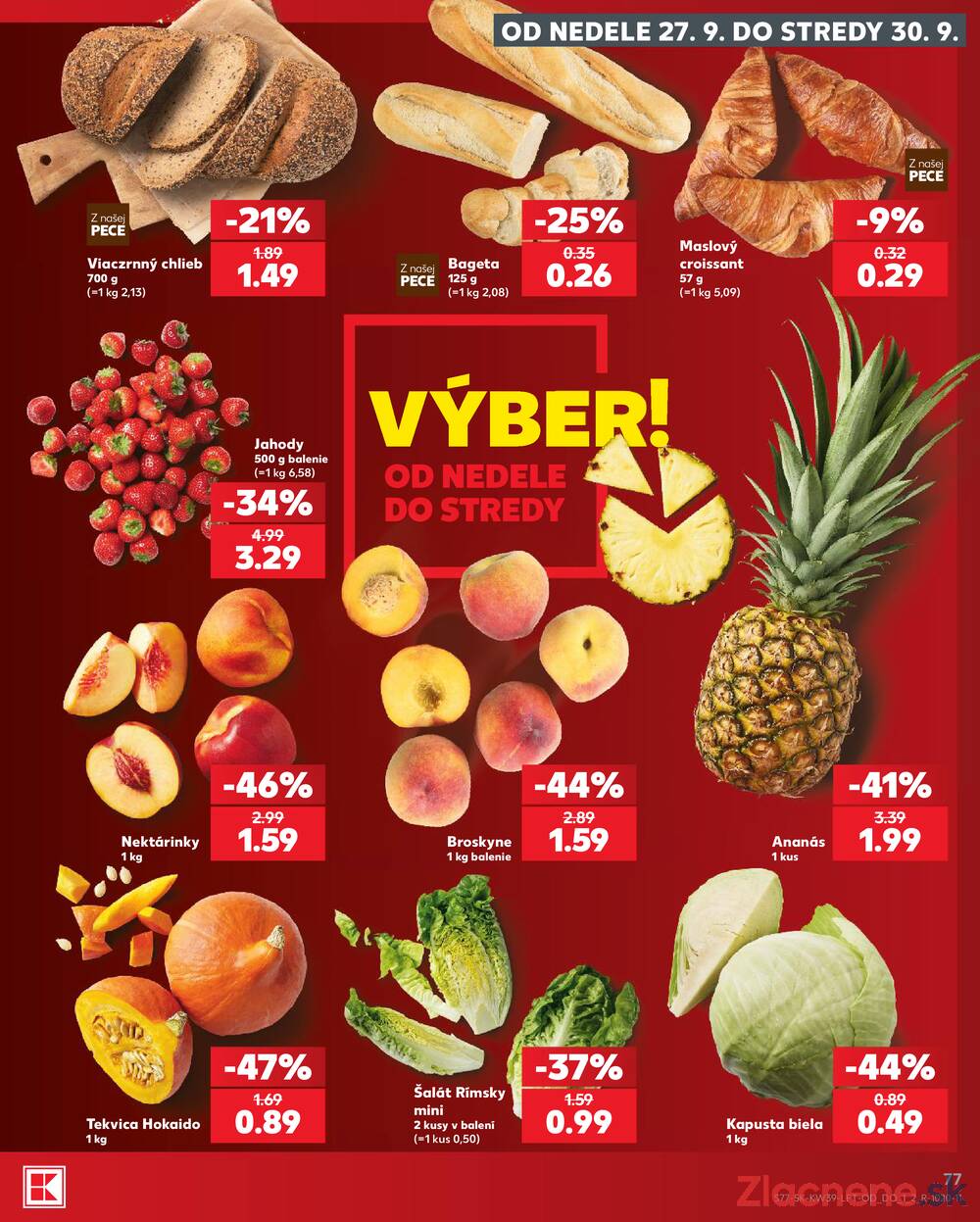 Kaufland 24.9. - 30.9. - Kaufland Púchov