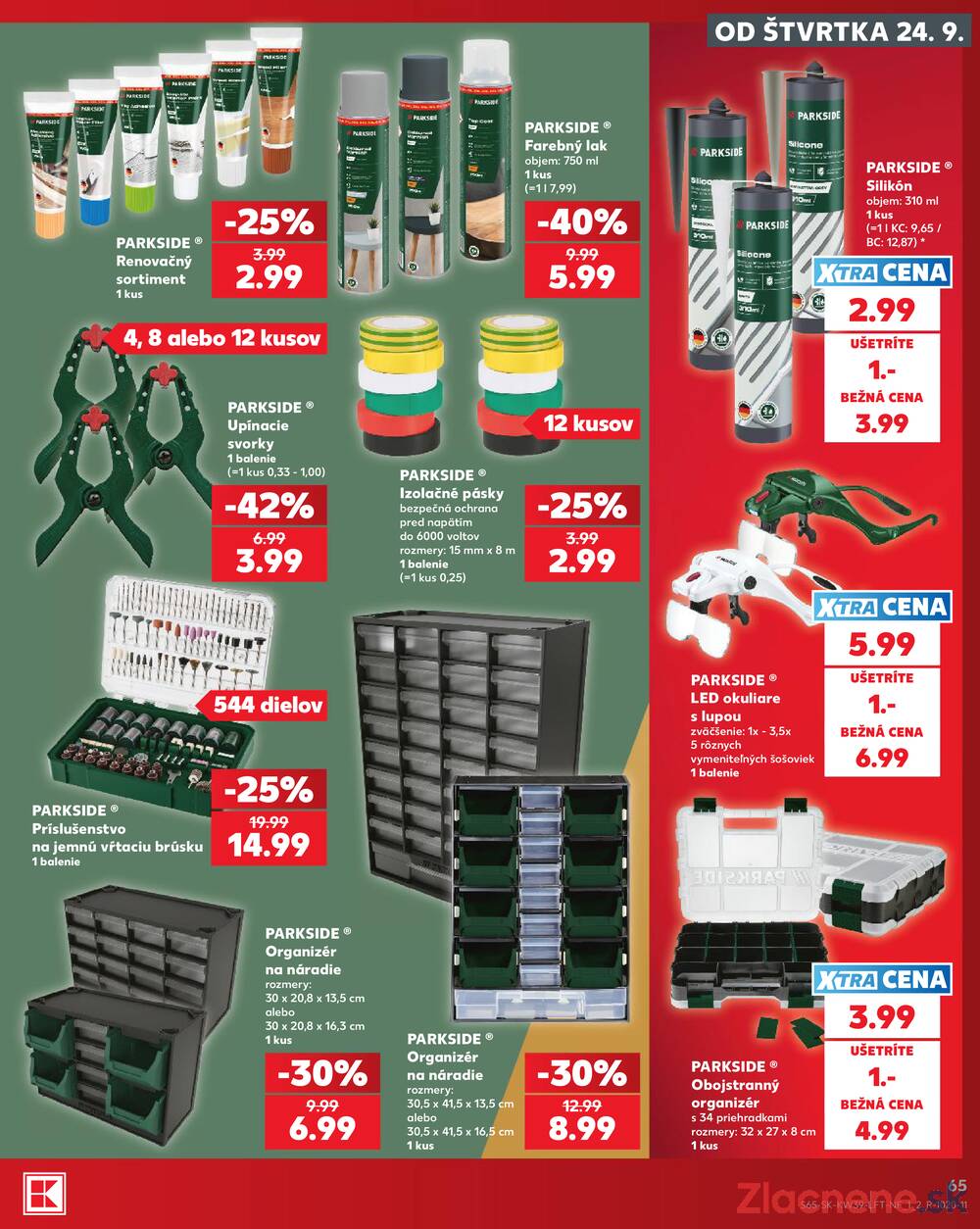Leták Kaufland - Kaufland 24.9. - 30.9. - Kaufland Sabinov - strana 65 Leták Kaufland - Kaufland 24.9. - 30.9. - Kaufland Sabinov - strana 65