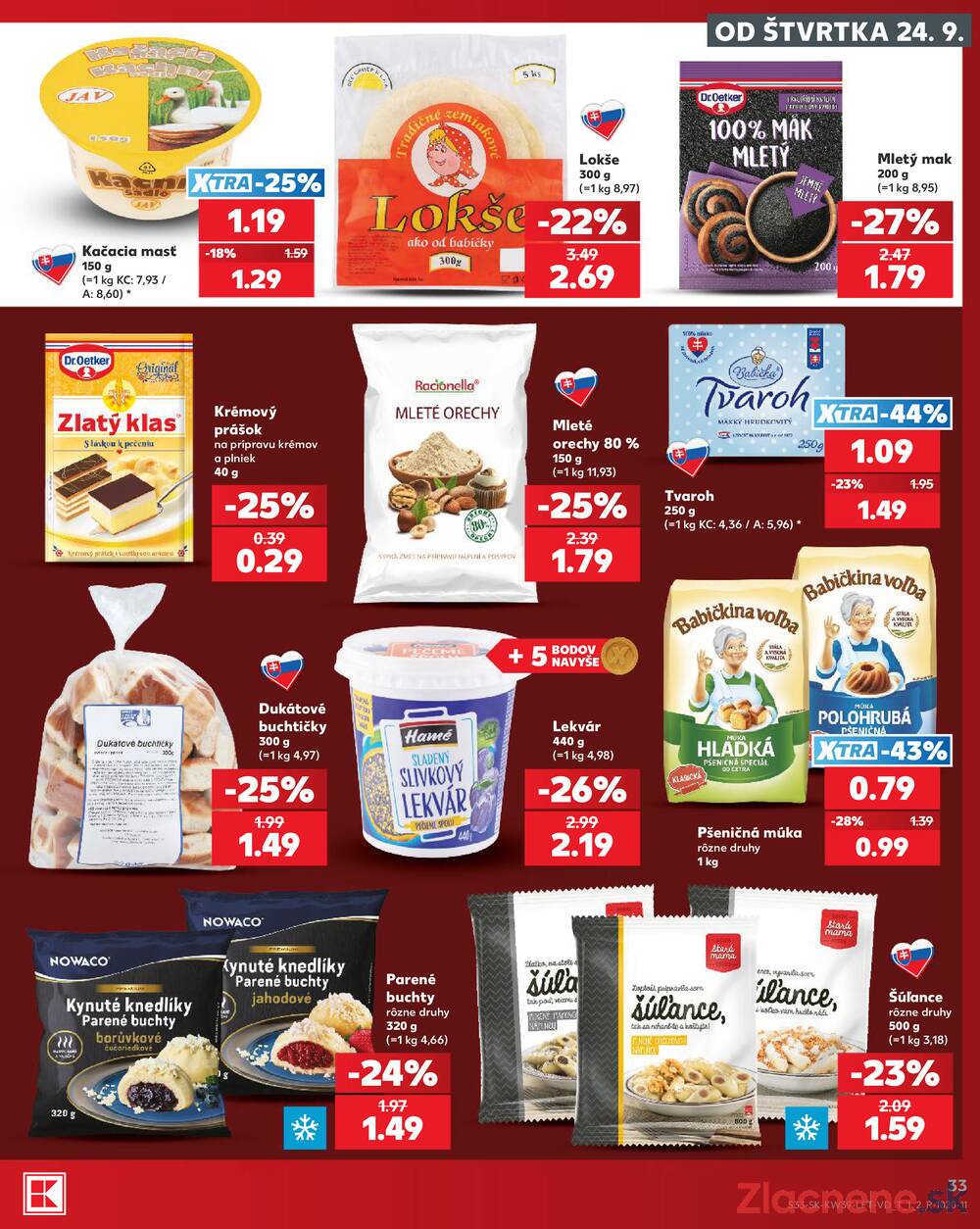 Kaufland 24.9. - 30.9. - Kaufland Rožňava