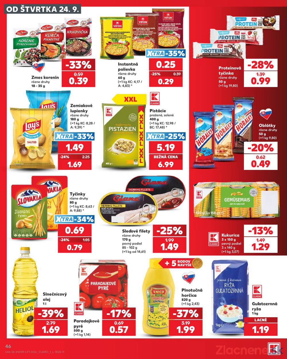 Kaufland 24.9. - 30.9. - Kaufland Rožňava