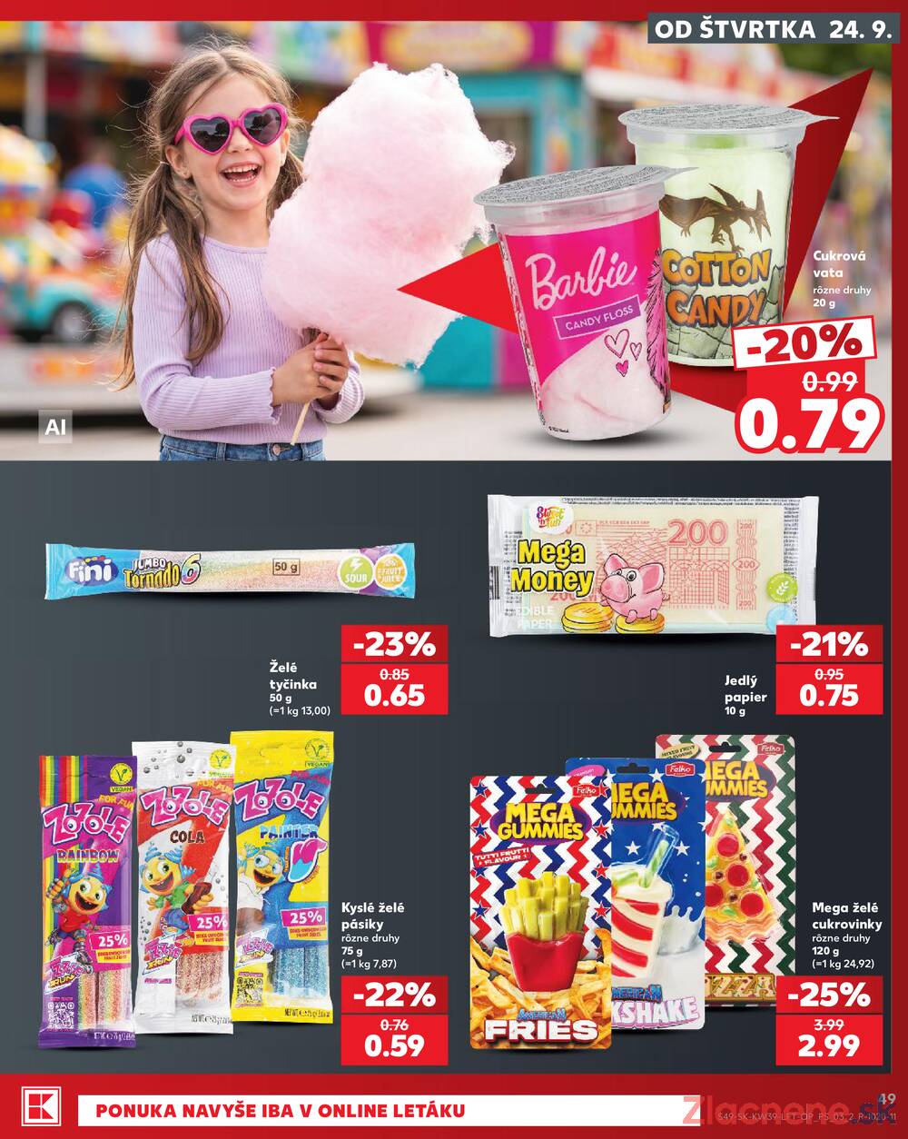 Kaufland 24.9. - 30.9. - Kaufland Rožňava