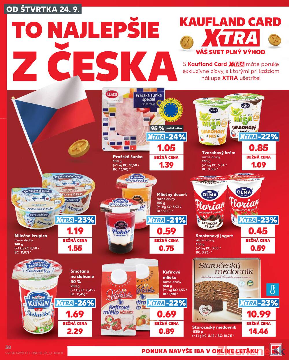 Kaufland 24.9. - 30.9. - Kaufland Poprad - Jiřího Wolkera