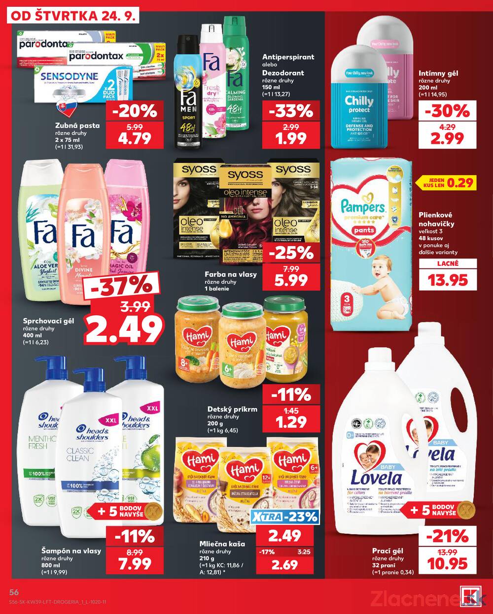 Kaufland 24.9. - 30.9. - Kaufland Poprad - Jiřího Wolkera
